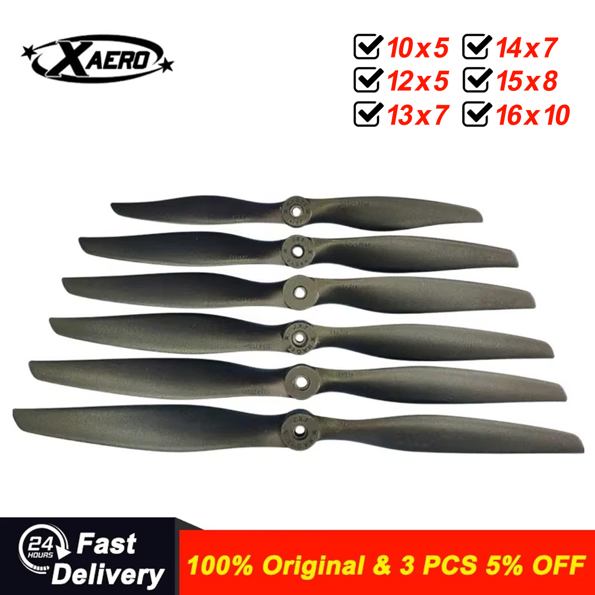 XAERO 2PCS Nylon Propeller 10x - Brushless Motor Thrust Test Stand review and price